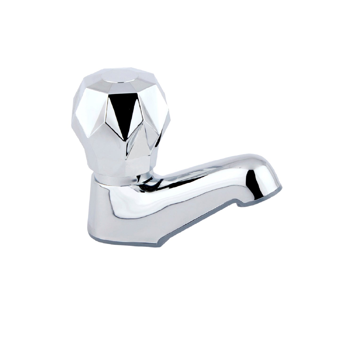 Llave individual lavatorio ABS Platino