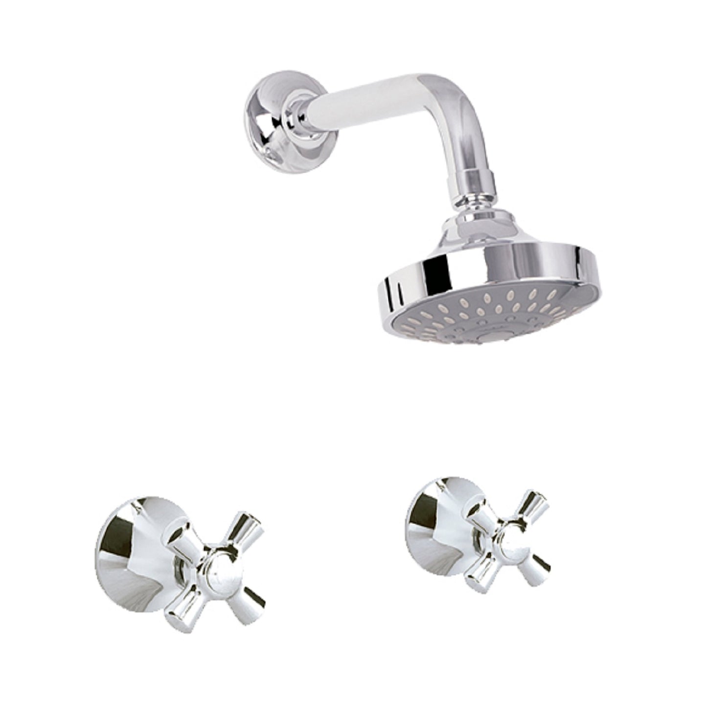 Mezclador ducha 8" sin unión universal Helvetia