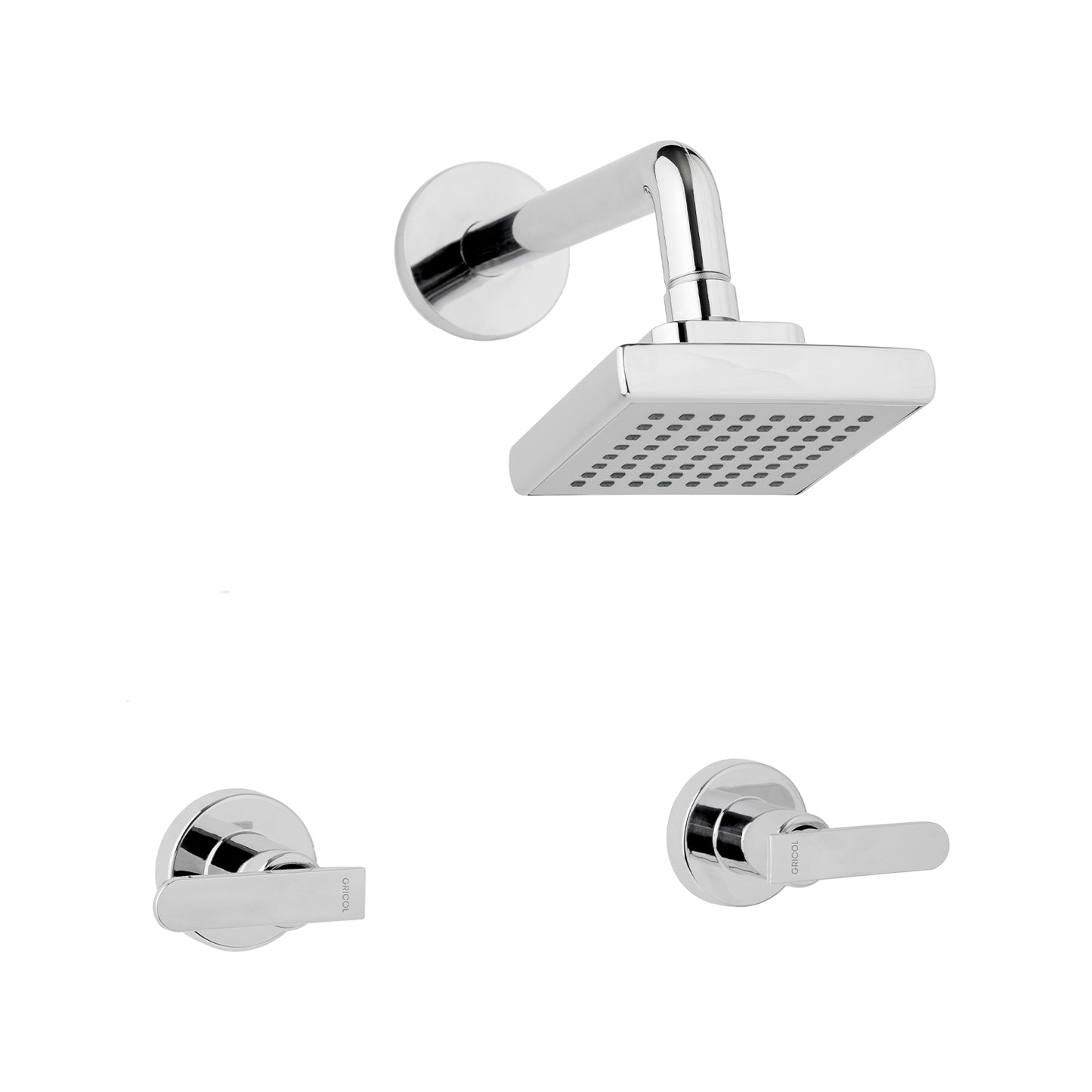 Mezclador ducha 8" con unión universal Piana