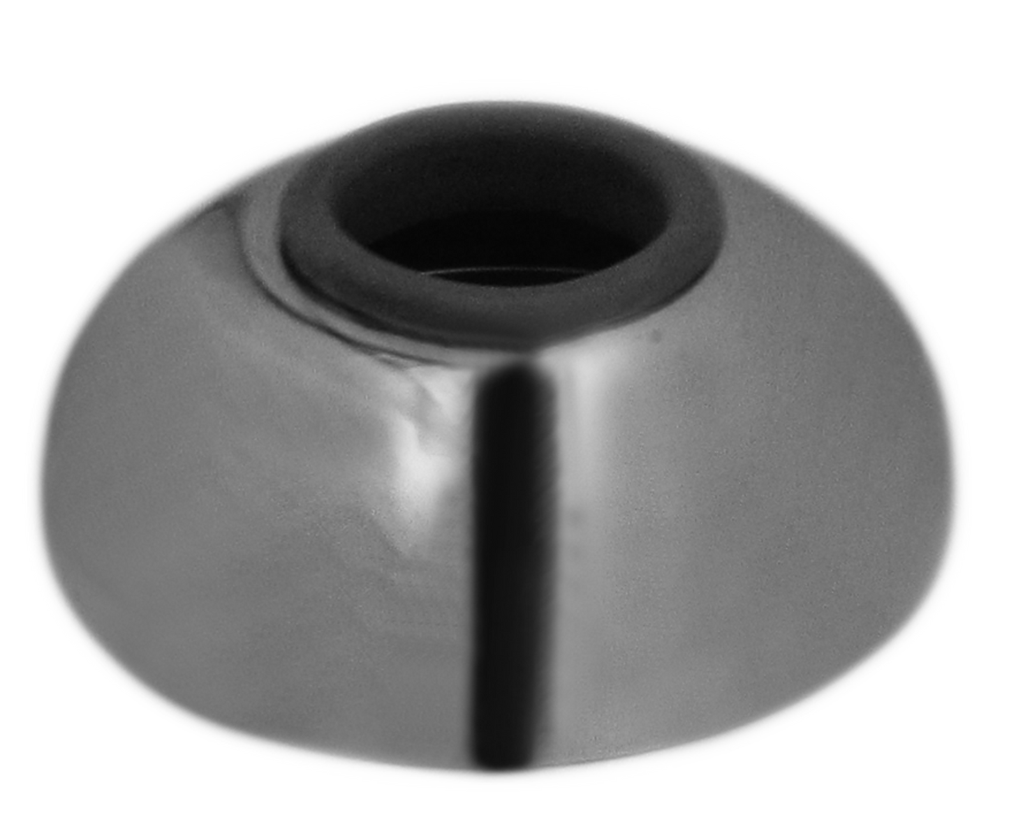 Canopla para regadera de lujo cromado